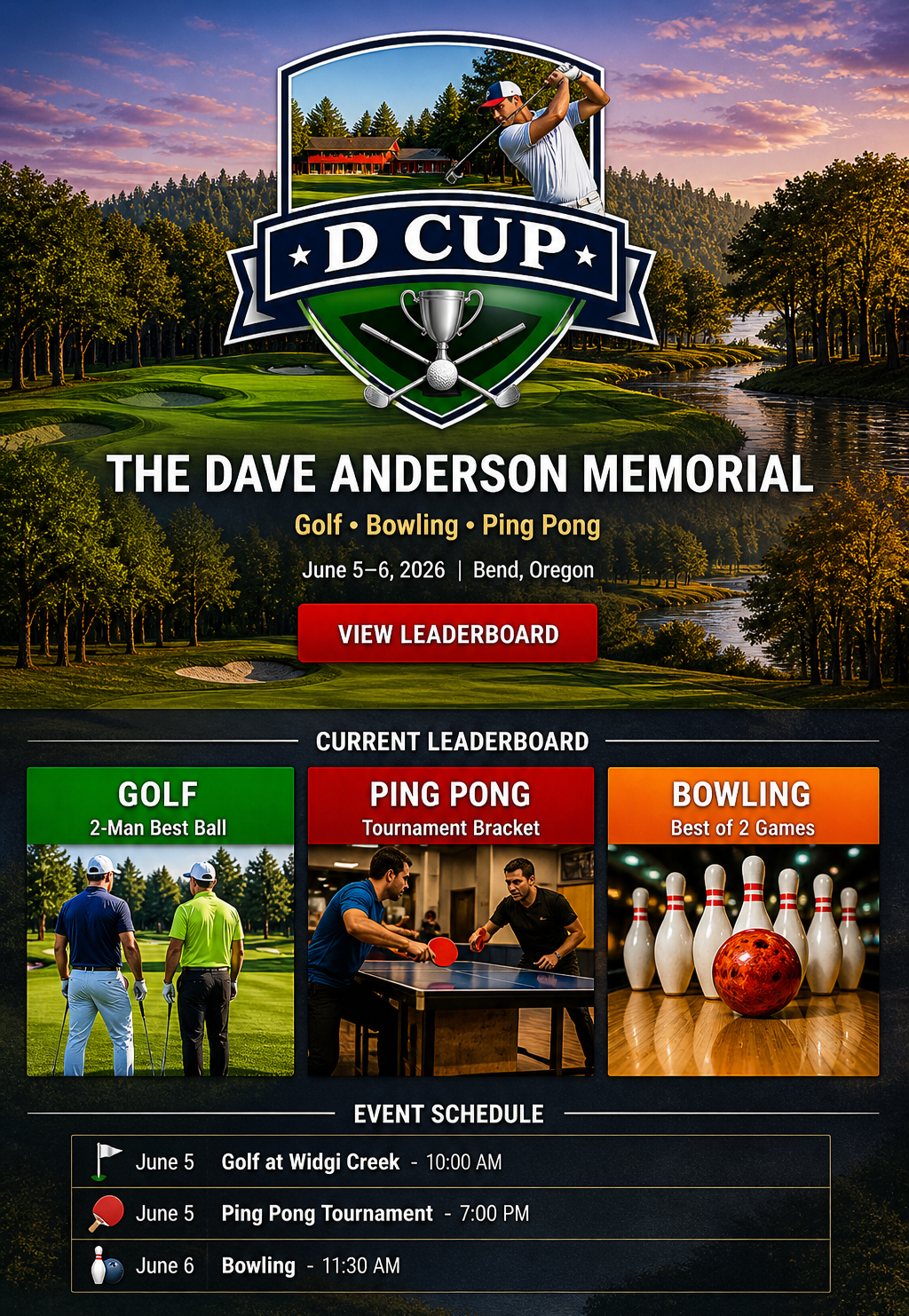 D Cup — The Ultimate Tri-Games Challenge
